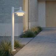 Lucande LED-väglampa Montaro, 100 cm, vit