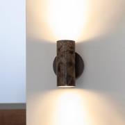 IT'S ABOUT ROMI Vägglampa Tivoli, brun, marmor, stickkontakt