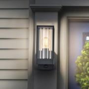 OSRAM vägglampa ENDURA CLASSIC FRAME, sensor mörkgrå IP54