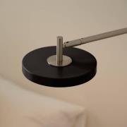 UMAGE LED-vägglampa Asteria Long, svart, stål, stickkontakt