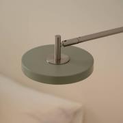 UMAGE LED-vägglampa Asteria Long, olivgrön, stål, fast anslutning