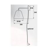 Unknown Tilt Vägglampa Vit/Vit - Nyta