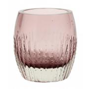 Nordal - Glass votive, rose, for t-light