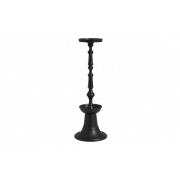 Nordal - FLORES candle holder, black, large