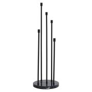 Nordal - MILOS floor candle holder, black