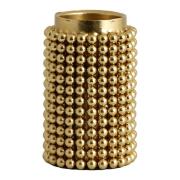 Nordal - FOGO t-light holder, golden, large