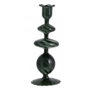 Nordal - ERISKA candleholder, dark green