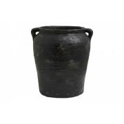 Nordal - CEMA pot w. handle, L, black