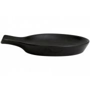 Nordal - TORC ceramic spoon rest, black glaze