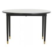 Nordal - AHR round table, folding, black wood