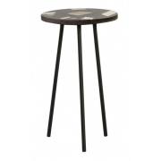 Nordal - TERRAZZO side table, black w/colours