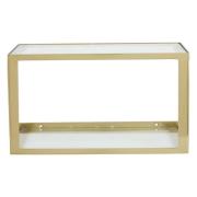Nordal - NERA shelf w/glass, golden