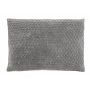 Nordal - MIZAR cushion cover, grey, velvet