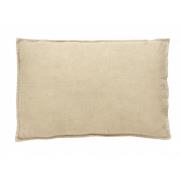 Nordal - VELA cushion cover linen, dark sand