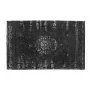 Nordal - GRAND woven rug, dark grey/black