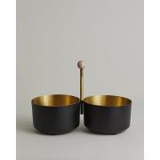 Nordal - AYU hand bath, brass/black