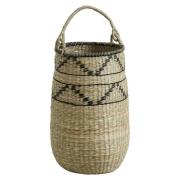 Nordal - TROGIR basket w. handle, S, Nature