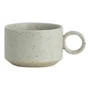 Nordal - GRAINY tea cup w. handle, sand