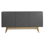 Rowico Home - Rosswood sideboard 169 grå/ek