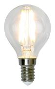 E14 klotlampa LED 4,2W dimbar (Transparent)