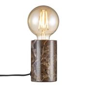 Siv Marble bordslampa (Brun)
