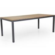 Brafab, Zalongo matbord 100x200 cm natur/grå
