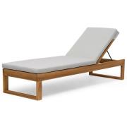 Hillerstorp, Himmelsnäs solsäng beige teak