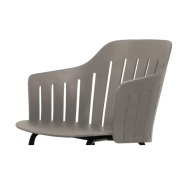 Cane-Line, Choice stol skal INDOOR/OUTDOOR Taupe, 100% recycled Polypr...