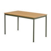 Brafab, Nox Bistro matbord 70x125 cm Bambu/Nordic Green