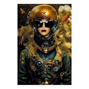 Artwood, TIME TRAVELLER fototavla - 100x150, Aluminium