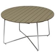 Grythyttan Stålmöbler, Bord 9A 120 Cm Grönlackad Ek / Varmförzinkat St...