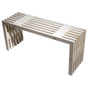 Hillerstorp, D-bench Bänk 100 cm Vitoljad furu