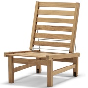Fri Form, Fåtölj byggbar teak