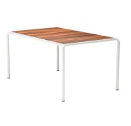 Houe, AVANTI Matbord 153x98 cm ask/vit