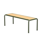 Houe, AVANTI bänk medium furu/olivgrön