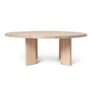 Ferm Living, Tarn Soffbord - White Oiled Beech