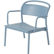 Muuto, Linear Steel Fåtölj Pale Blue