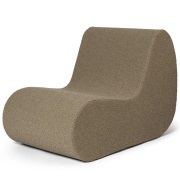 Ferm Living, Rouli Fåtölj Bouclé Sand