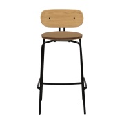 Umage, Curious Barstol Ek/Svart Sugar Brown