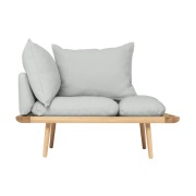 Umage, Lounge Around 1.5-sits soffa Oak/Sterling