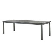 Brafab, Lomma matbord 100x260-380 cm Antracit