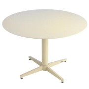 Brafab, Mill soffbord Ø75 cm   Pearl White
