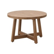 Sika Design, Aksel soffbord Ø75 cm teak