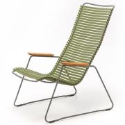 Houe, Click loungestol olivgrön
