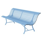 Fermob, Louisiane soffa 200 cm Maya Blue