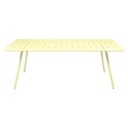 Fermob, Luxembourg matbord 100x207 cm Frosted Lemon