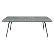 Fermob, Luxembourg matbord 100x207 cm Lapilli Grey