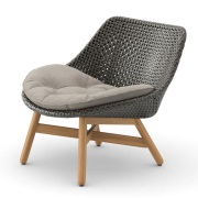 Dedon, Mbrace clubfåtölj teak AXD teak 0205 arabica 0126