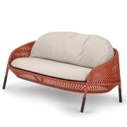 Dedon, AHNDA 2-sits soffa ABR vulcano 0305 elemental 0105