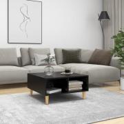 vidaXL Soffbord svart 60x60x30 cm konstruerat trä
